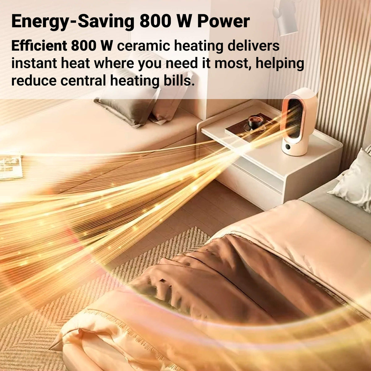 Sisica | Energy-Efficient Space Heater for Small Rooms