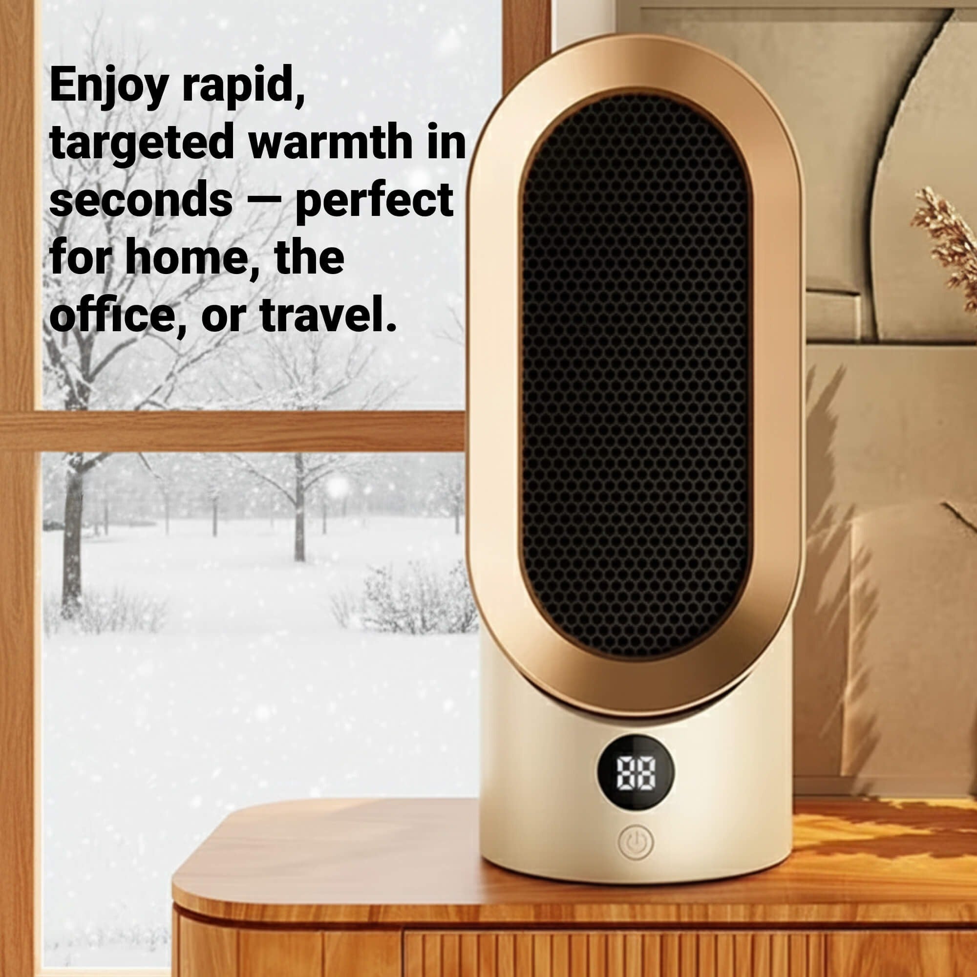 Sisica | Energy-Efficient Space Heater for Small Rooms