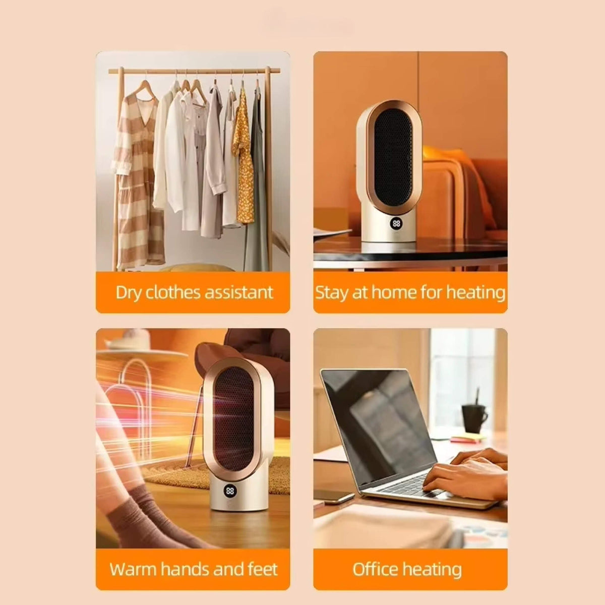 Sisica | Energy-Efficient Space Heater for Small Rooms
