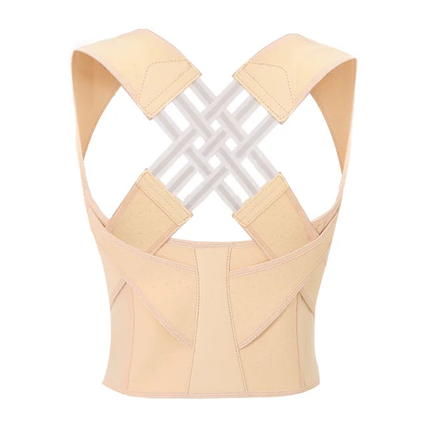 Charly | Ergonomic Posture Corrector for Neck and Back Pain Relief Adjustable and Stable