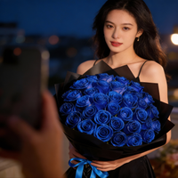 Sisica | Eternal Glitter Rose | Handcrafted Decorative Art Flower | Sparkling Crystal Finish | Exclusive Gift Set for Special Occasions | Durable & Maintenance-Free