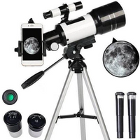 Sisica | Explore the Stars with Ease - Professional Telescope with Tripod & 150x Zoom for Moon Observation
