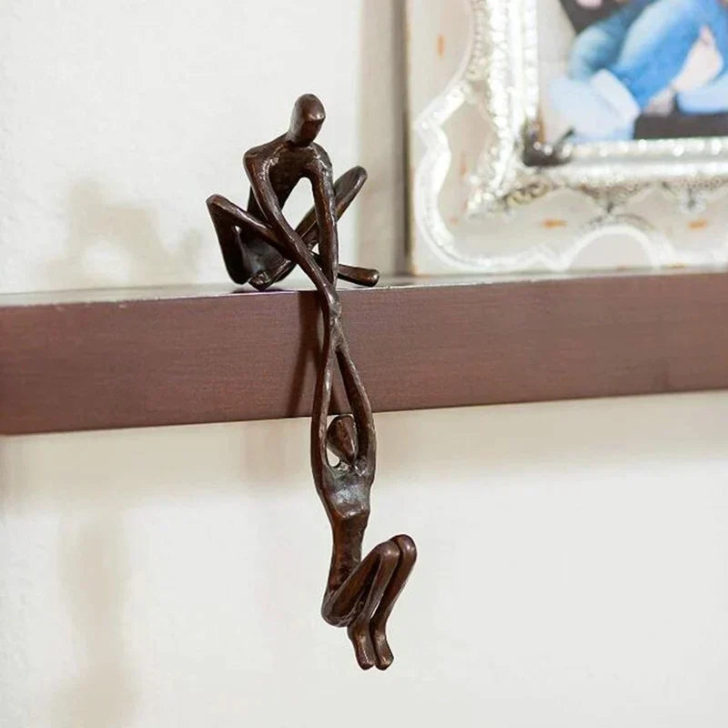 Sisica | Figurative Sculpture Abstract Couple Art Piece