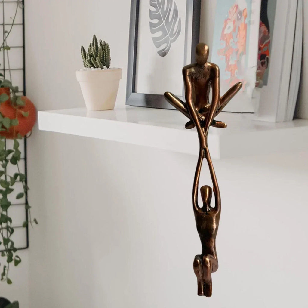 Sisica | Figurative Sculpture Abstract Couple Art Piece