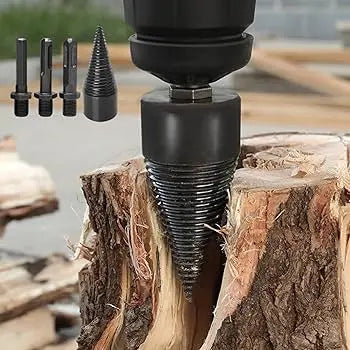 Sisica | Firewood Drill Bit Set – Split wood easily with the cordless drill