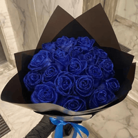 Charly | Fleurion Forever Bloom Rose | real preserved glitter rose for romantic gifts and home decoration