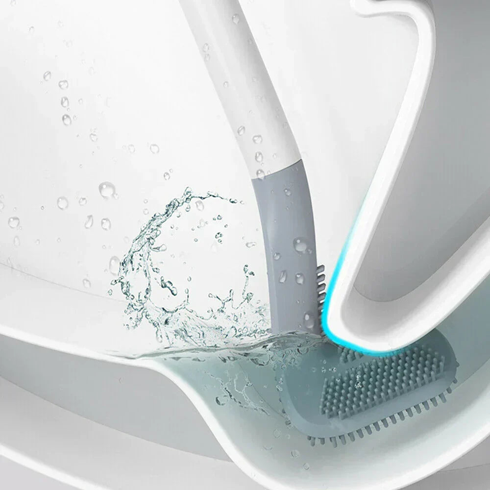 Sisica | Flexible L-Shaped Toilet Brush Set