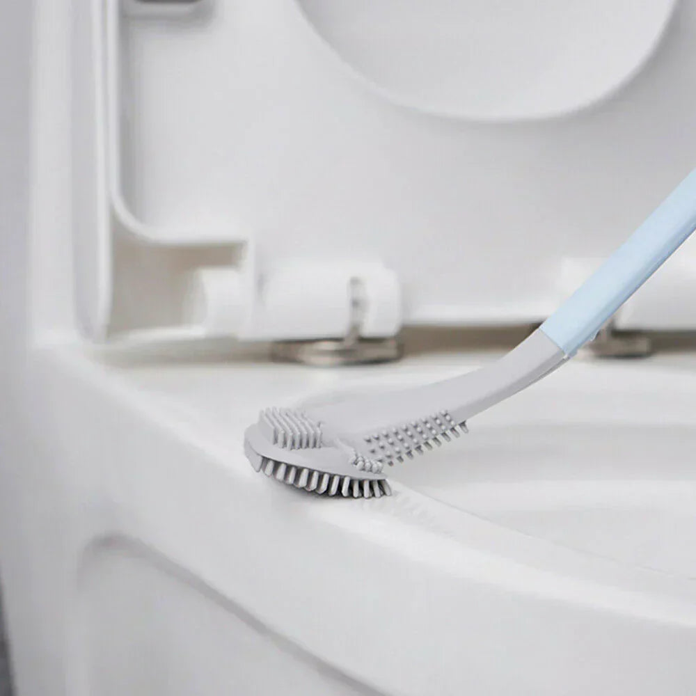 Sisica | Flexible L-Shaped Toilet Brush Set