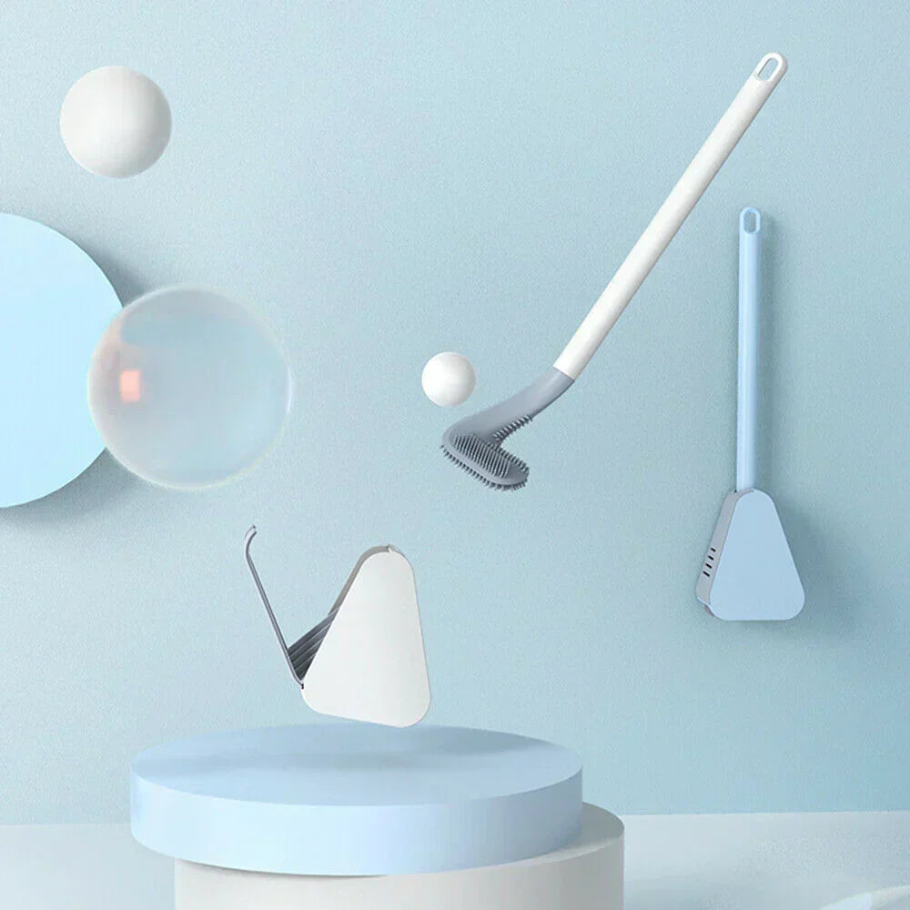 Charly | Flexible L-Shaped Toilet Brush Set