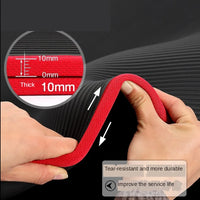Sisica Yoga Mat | 10mm Thick Non-Slip Exercise Mat | 183x61cm
