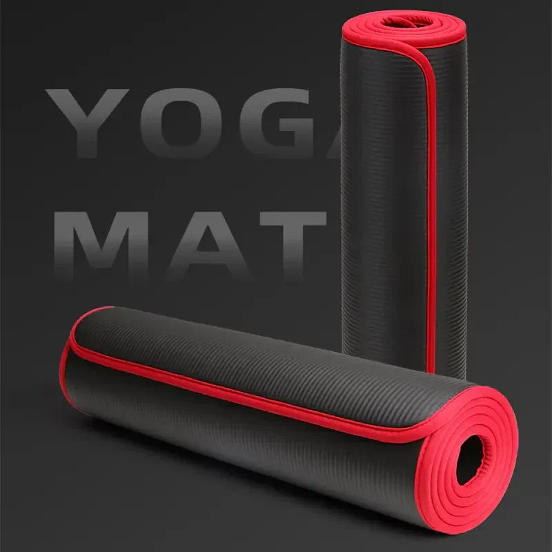 Sisica Yoga Mat | 10mm Thick Non-Slip Exercise Mat | 183x61cm