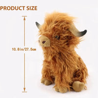 Sisica | Fluffy Highland Cuddle – Soft Cow for Young and Old