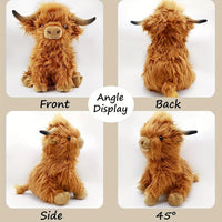 Sisica | Fluffy Highland Cuddle – Soft Cow for Young and Old