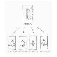 Sisica | Whimsical Skirt Tissue Box Holder