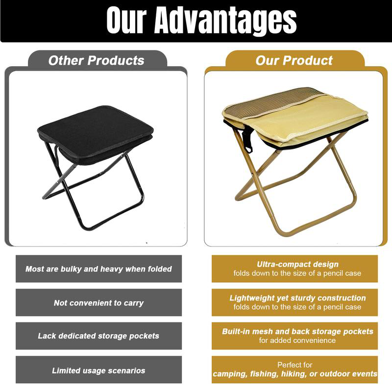 Sisica | Foldable Backpack Stool