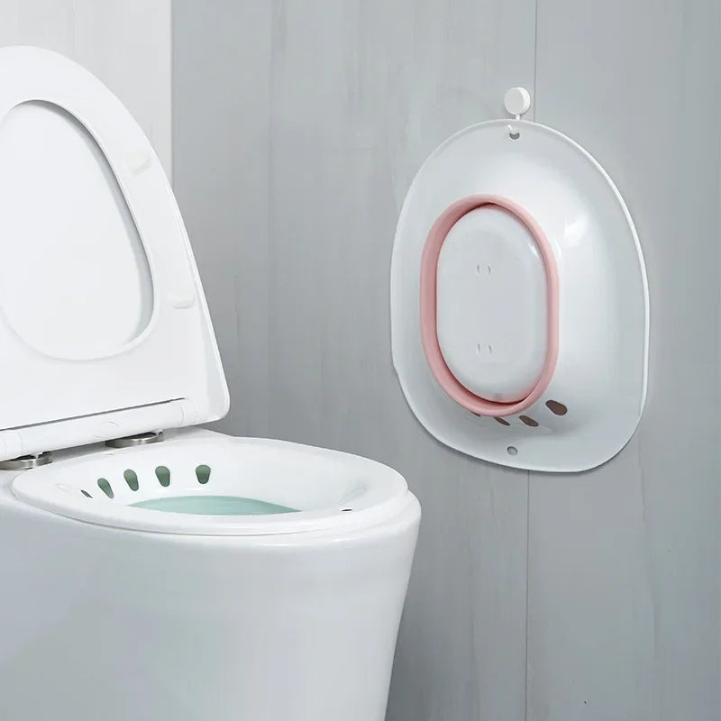 Sisica | Foldable Bidet Bathtub - Comfortable Sit Bath for Pregnant Women, Elderly People, Postpartum Patients, and Toilet Medical Rinsing Accessories