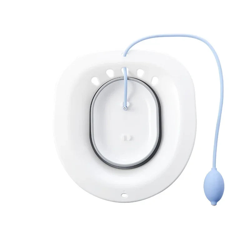 Charly | Foldable Bidet Bathtub - Comfortable Sit Bath for Pregnant Women, Elderly People, Postpartum Patients, and Toilet Medical Rinsing Accessories