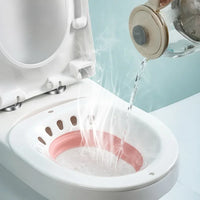 Sisica | Foldable Bidet Bathtub - Comfortable Sit Bath for Pregnant Women, Elderly People, Postpartum Patients, and Toilet Medical Rinsing Accessories