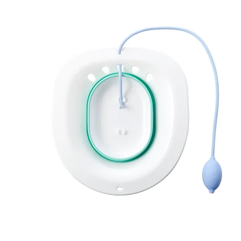 Charly | Foldable Bidet Bathtub - Comfortable Sit Bath for Pregnant Women, Elderly People, Postpartum Patients, and Toilet Medical Rinsing Accessories