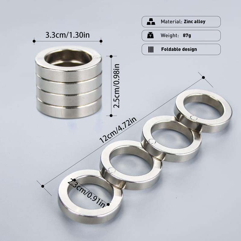 Sisica | Folding Four-Finger Trigger Ring