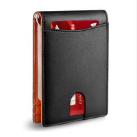 Charly | Genuine Leather Anti-theft Swipe Card Holder