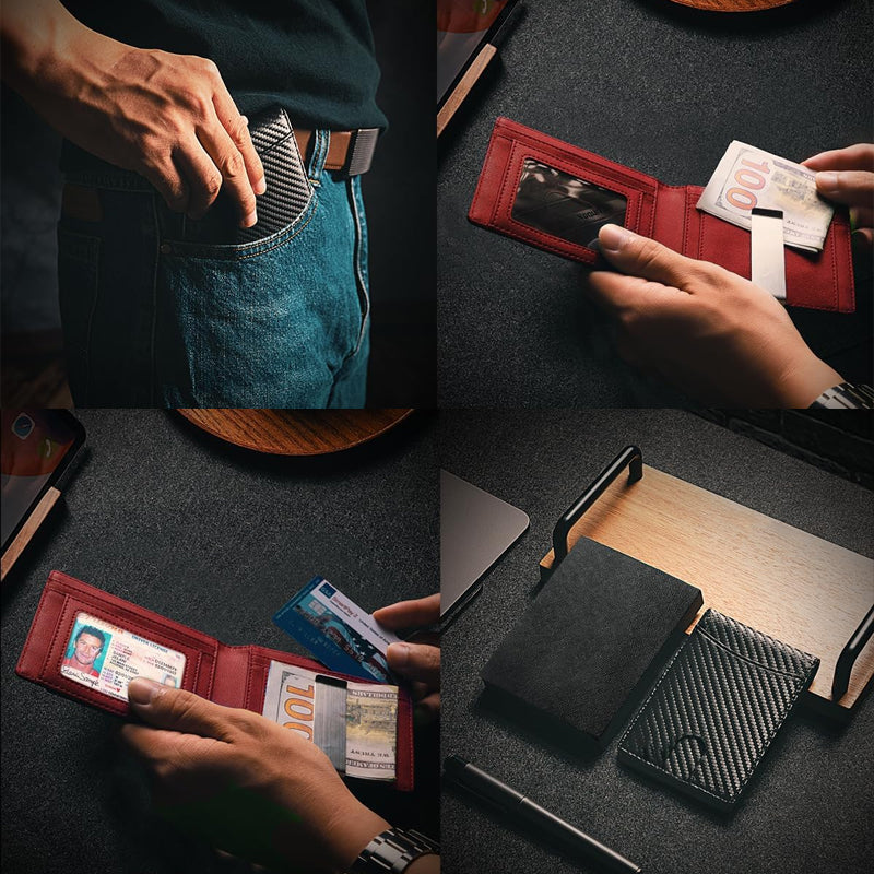 Sisica | Genuine Leather RFID Blocking Card Holder