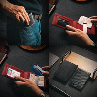 Sisica | Genuine Leather RFID Blocking Card Holder