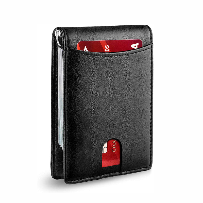 Charly | Genuine Leather Anti-theft Swipe Card Holder