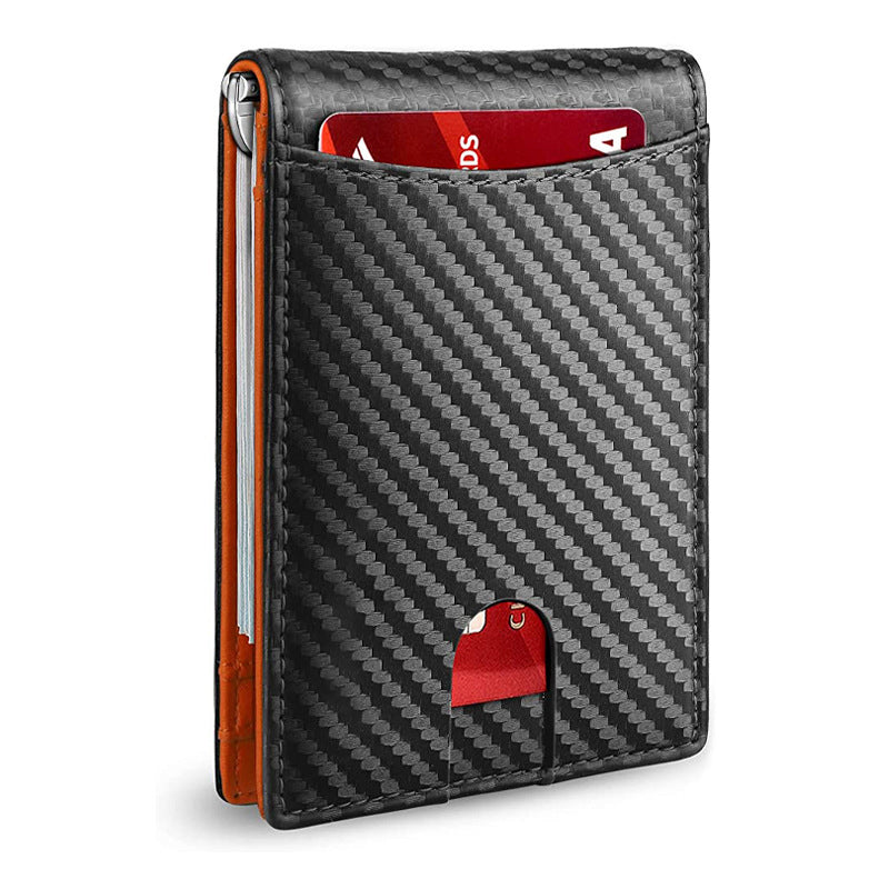 Charly | Genuine Leather Anti-theft Swipe Card Holder