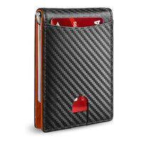 Charly | Genuine Leather Anti-theft Swipe Card Holder
