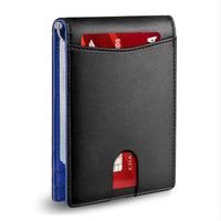 Charly | Genuine Leather Anti-theft Swipe Card Holder