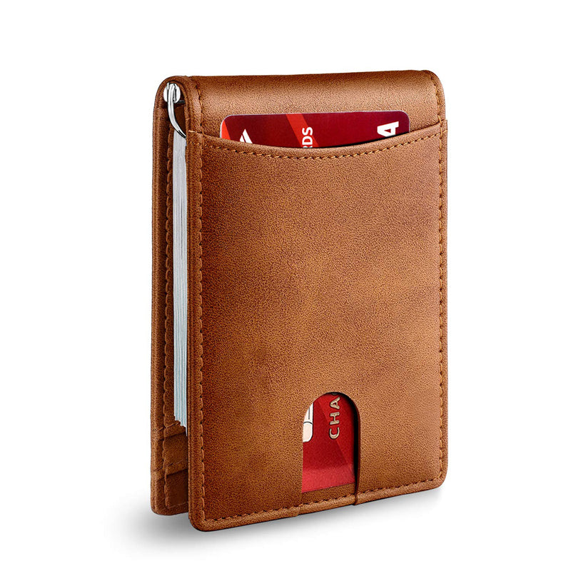 Charly | Genuine Leather Anti-theft Swipe Card Holder