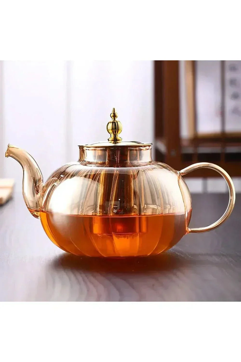 Sisica | Glass Teapot with Infuser and Lid for Loose Tea