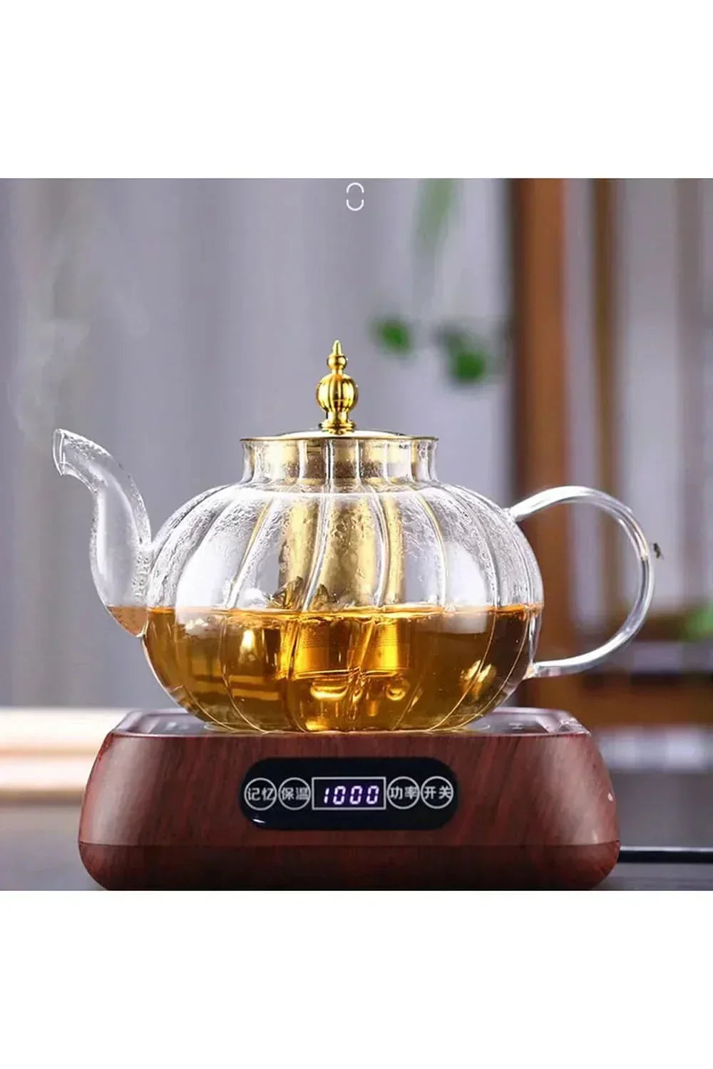 Sisica | Glass Teapot with Infuser and Lid for Loose Tea