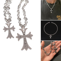 Sisica | Gothic Cross Pendant Necklace