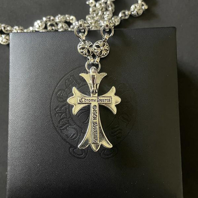 Sisica | Gothic Cross Pendant Necklace