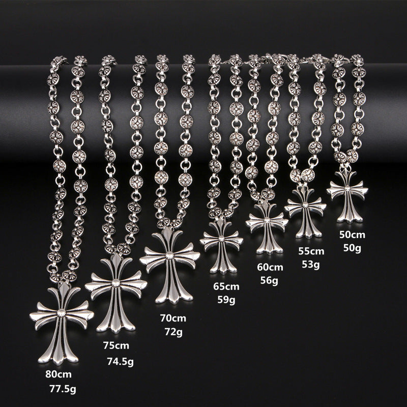 Sisica | Gothic Cross Pendant Necklace