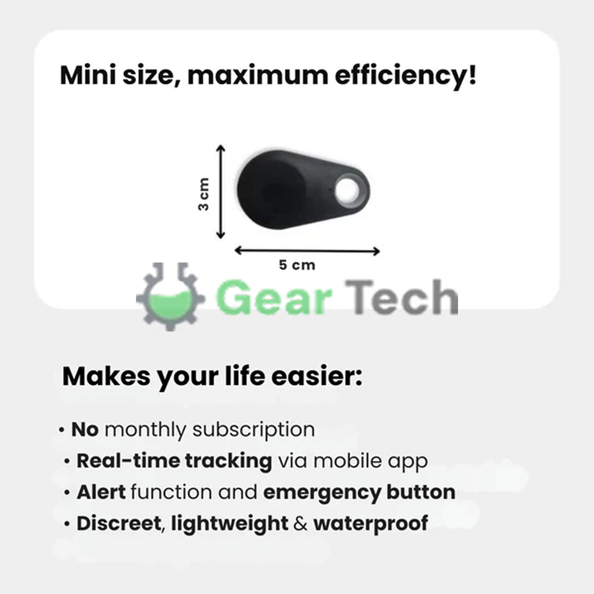 Sisica | GPS Dog Tracking | Waterproof, Real-Time Location & Safety Zone Alerts for Outdoor Adventures