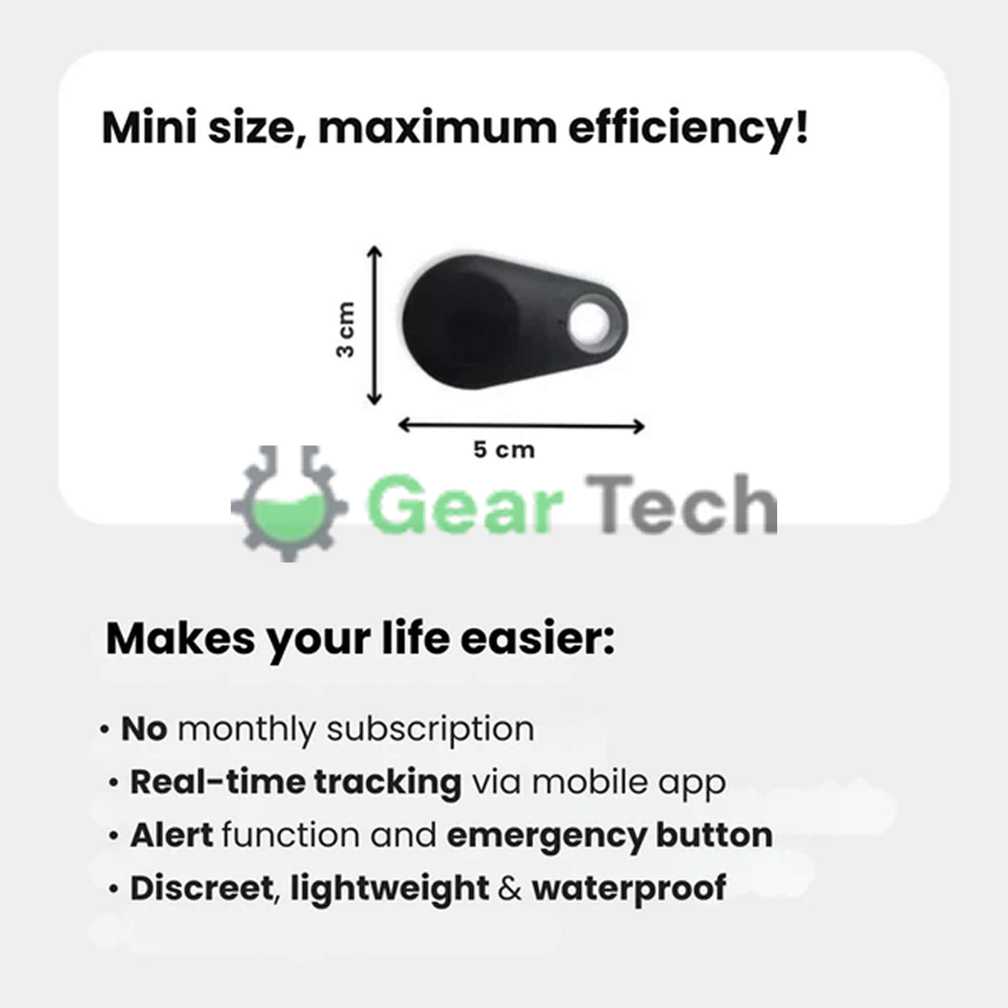 Sisica | GPS Dog Tracking | Waterproof, Real-Time Location & Safety Zone Alerts for Outdoor Adventures