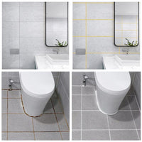 Sisica | Grout Repair Pen | Waterproof Polymer Sealant | Anti-Mold Formula | Quick-Drying & Odorless | For Tiles in Bathroom & Kitchen