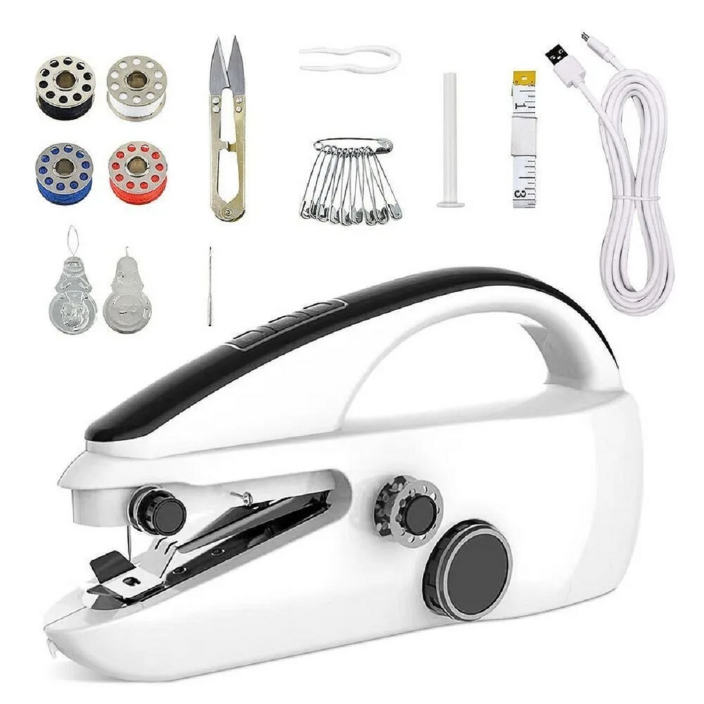 Charly | Handheld Mini Sewing Machine for Crafts & Repairs - Portable Sewing Tool for Quick Repairs and DIY Projects