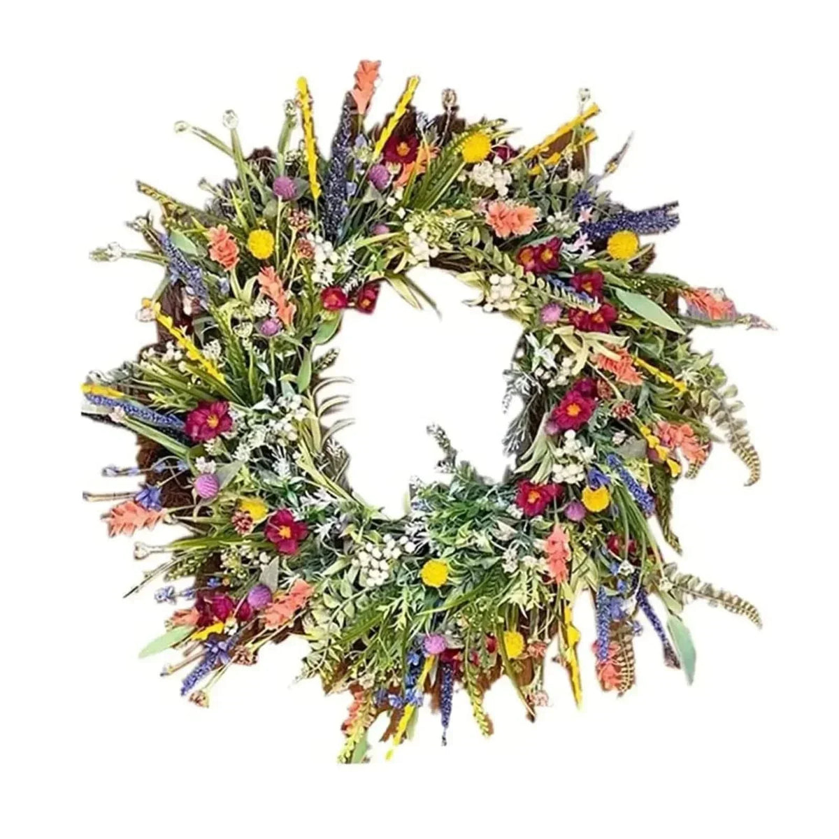 Charly | Handmade Flower Wreath for Door for Indoor and Outdoor