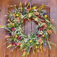 Sisica | Handmade Floral Door Wreath for All-Season Decor