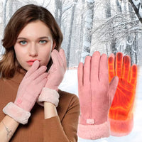 Charly | Heated Gloves for Women UK – Women's Thermal Waterproof Winter Gloves with Touch Screen & USB Rechargeable Warm Design