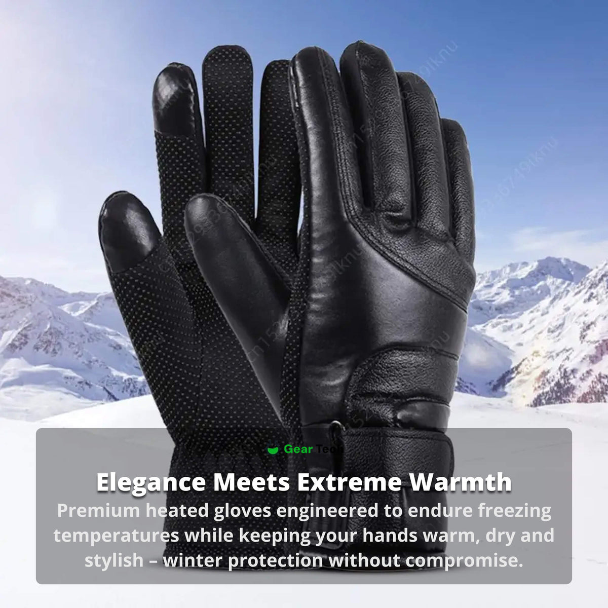 Sisica | Heated Winter Gloves for Women - Rechargeable Warmth