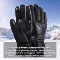 Sisica | Heated Winter Gloves for Women - Rechargeable Warmth