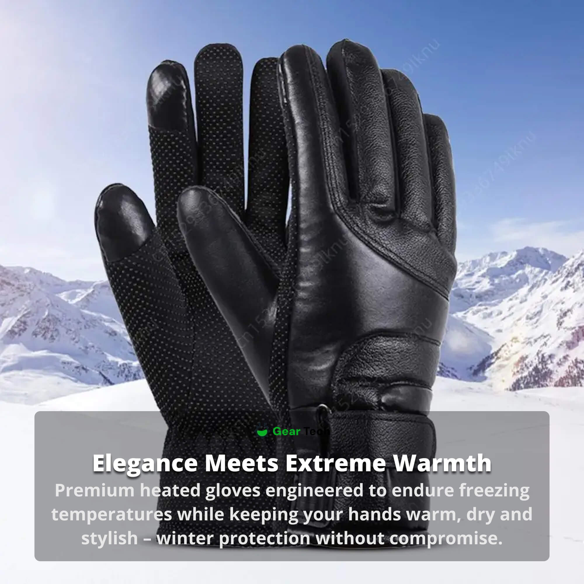Sisica | Heated Winter Gloves for Women - Rechargeable Warmth