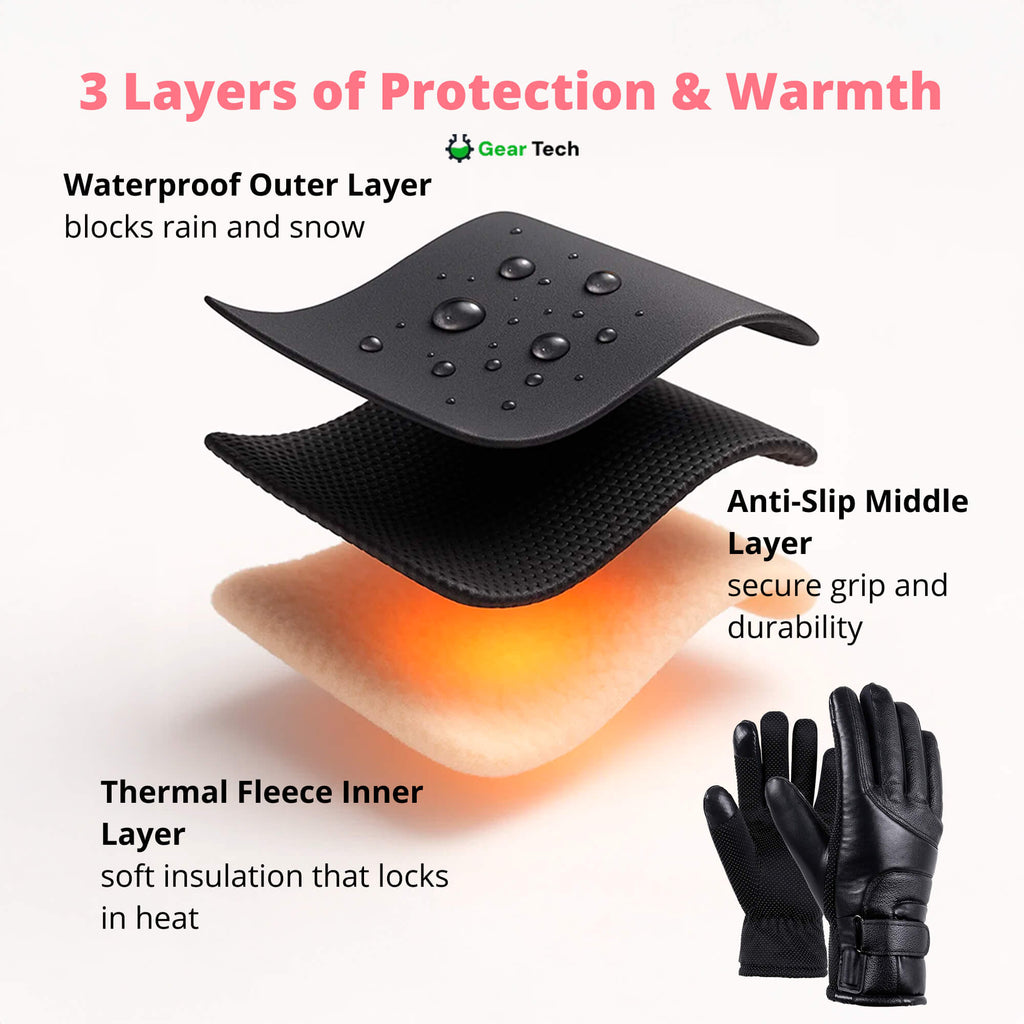 Sisica | Heated Winter Gloves for Women - Rechargeable Warmth