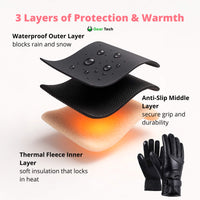 Sisica | Heated Winter Gloves for Women - Rechargeable Warmth