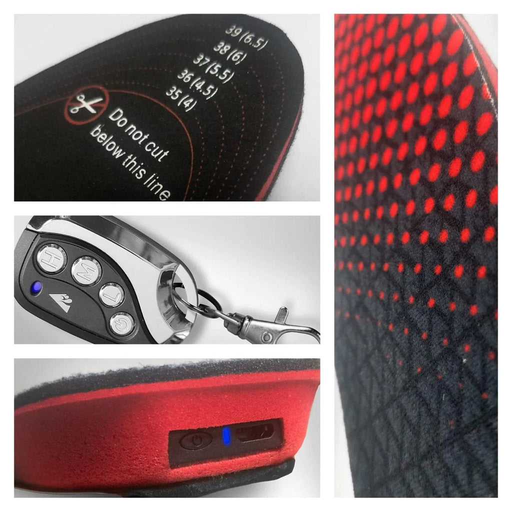 Sisica | Cordless Heated Shoe Inserts - Rechargeable Warmth